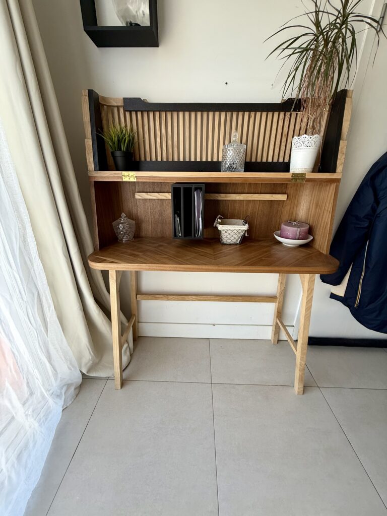 Bureau Bureau sur mesure en noyer et frêne