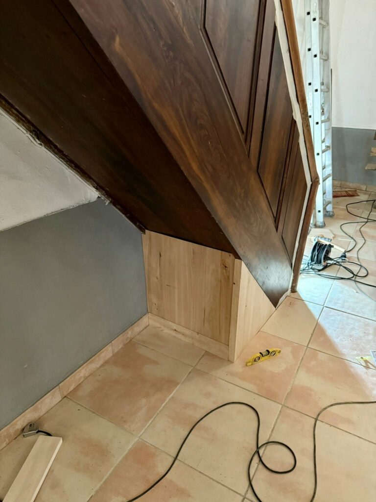 Nouvel habillage Nouvel habillage posé - Atelier BANES Ebénisterie